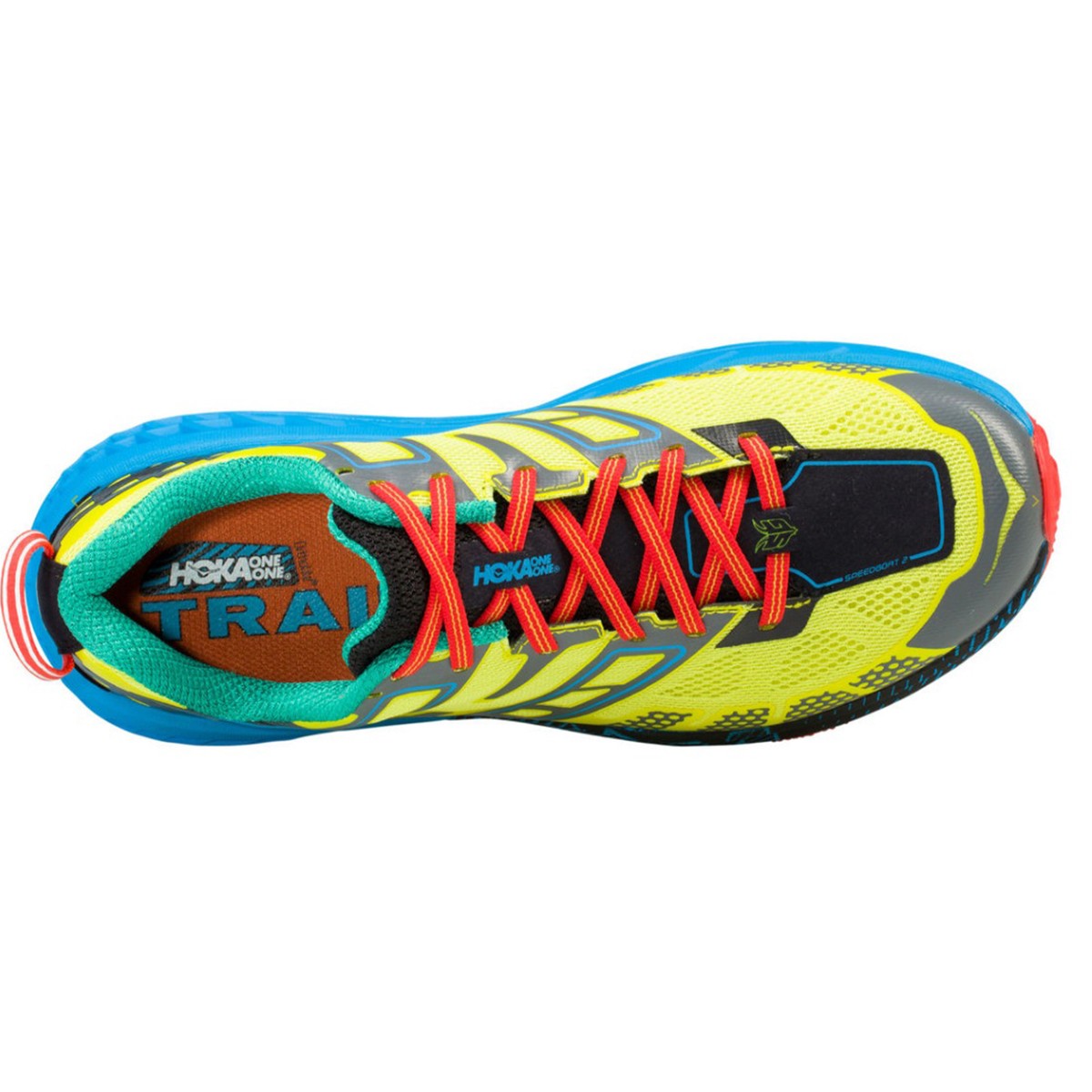 Trail running shoes Hoka One One Speedgoat 2 Man yellow EN