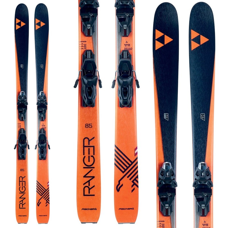 Ski Fischer Ranger 85 + fixations Mbs 11 Prl Barke 85