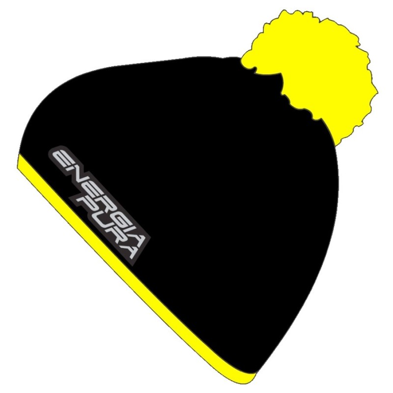Chapeau Energiapura Peak noir-jaune