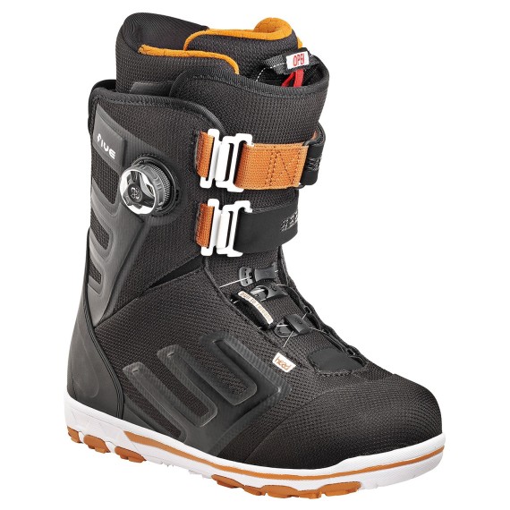 Snowboard boots Head Five Boa black-orange