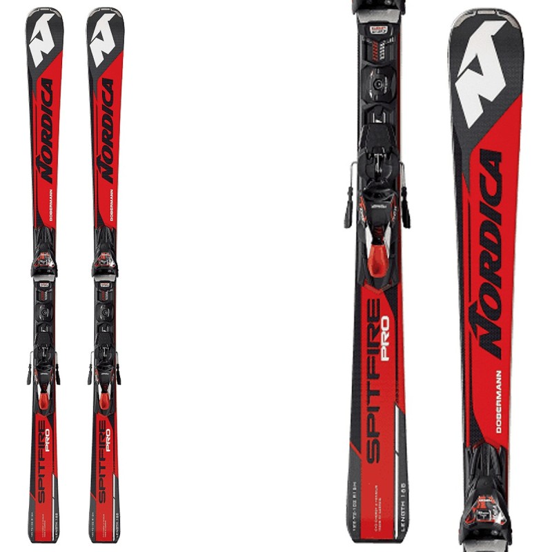 Ski Nordica Dobermann Spitfire Pro Evo + bindings Tpx 12 Evo