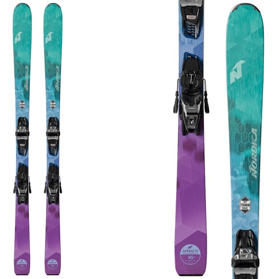 Ski Nordica Astral 78 Fdt + bindings Free 11 Fdt