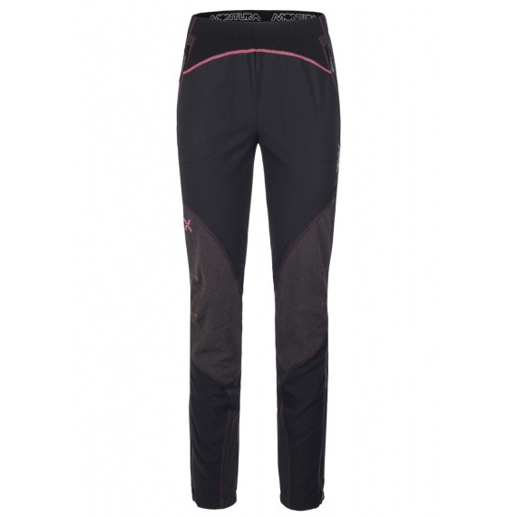 Pantalone alpinismo Montura Vertigo Donna nero-rosa