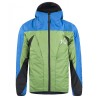 Mountaineering jacket Montura Trident Man green-light blue