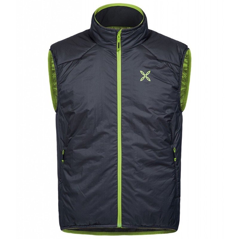 Mountaineering vest Montura Essential Man grey-green