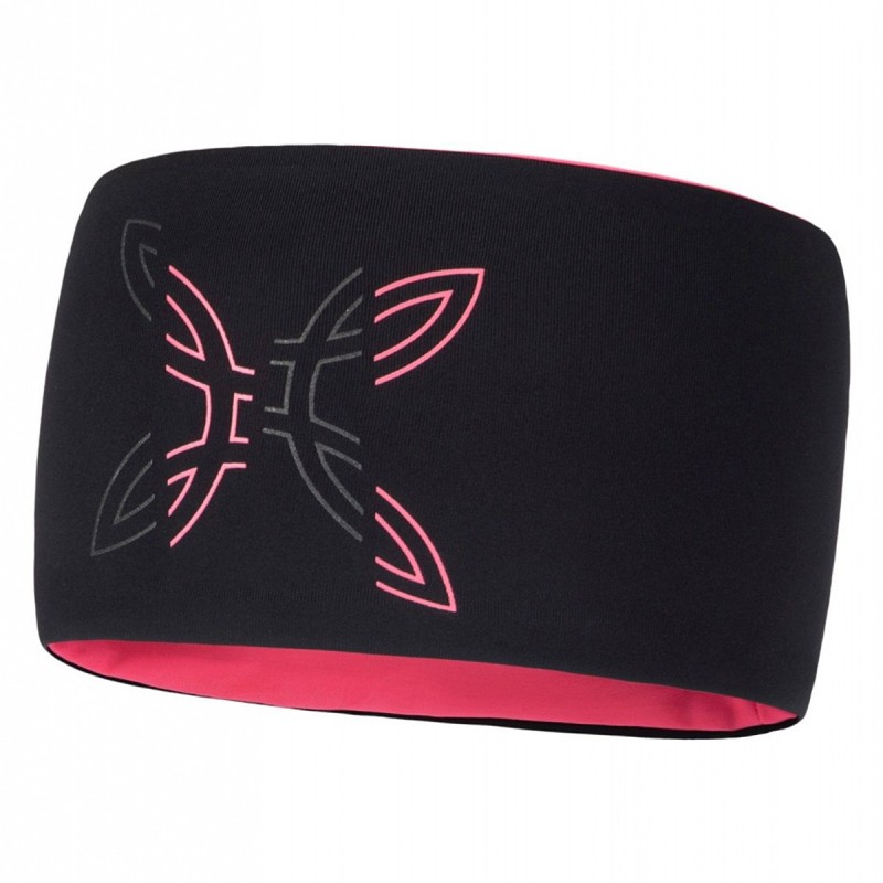 MONTURA Banda Montura Segment Light negro-rosa