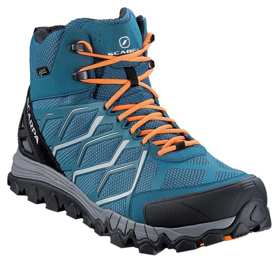 Zapatos trekking Scarpa Nitro Hike Gtx Hombre azul