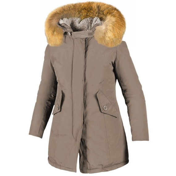 Parka Freedomday New Chamois Mujer bronce