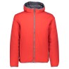 Hooded down jacket Cmp Man red