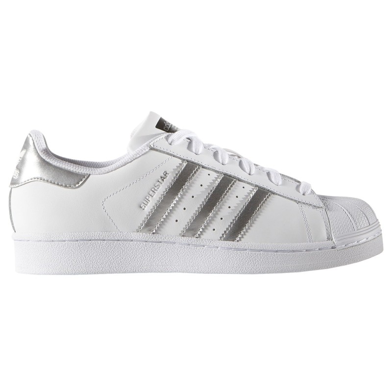 Sneakers Adidas Superstar Donna bianco-argento ADIDAS Scarpe moda