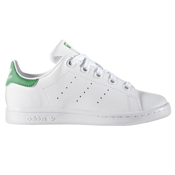 Sneakers Adidas Stan Smith Junior bianco-verde (28-31) ADIDAS Scarpe moda
