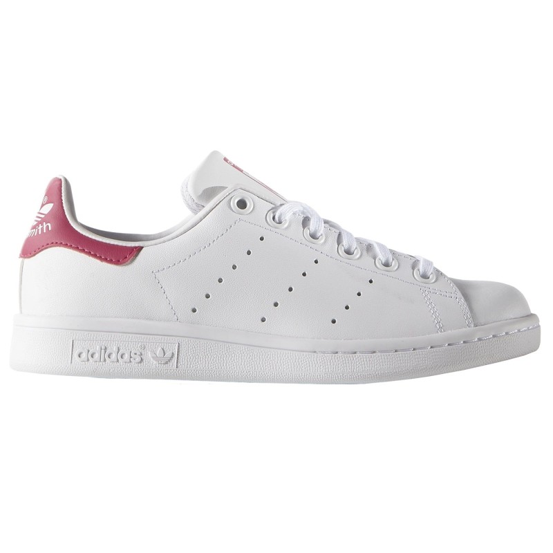 Sneakers Adidas Stan Smith Girl blanc-rose