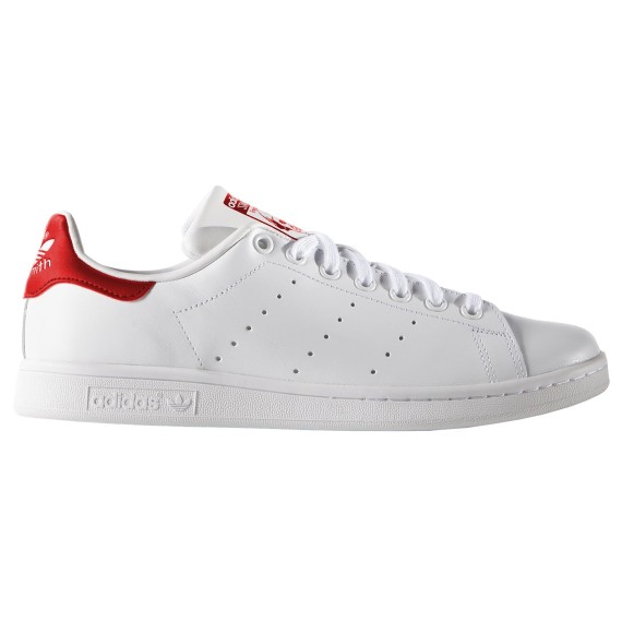 ADIDAS Sneakers Adidas Stan Smith blanc-rouge