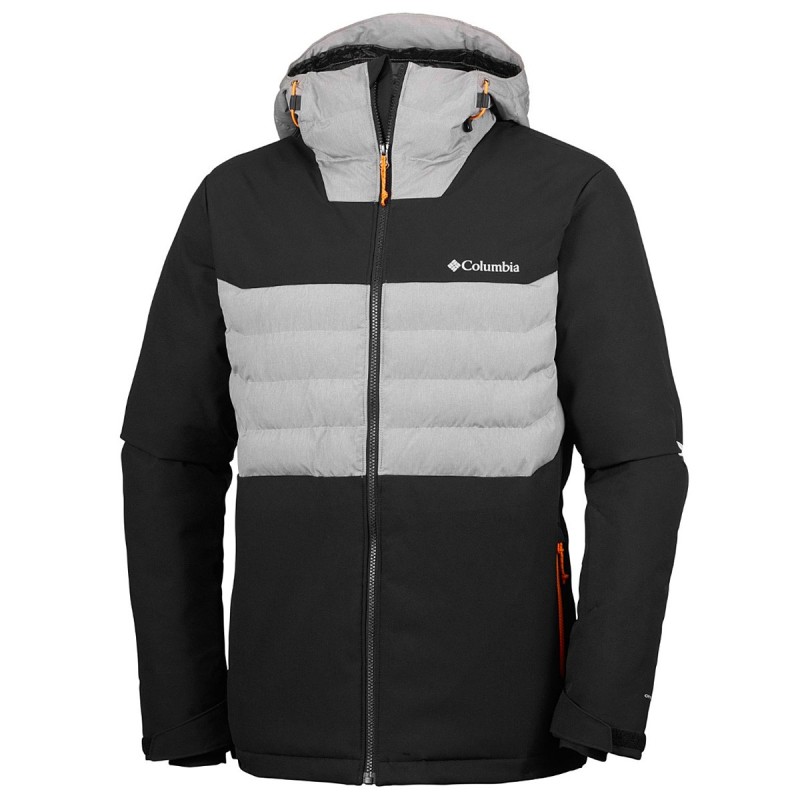 Ski jacket Columbia White Horizon Man black
