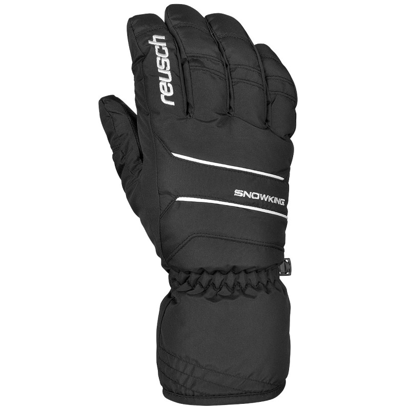 Ski gloves Reusch Snow King black-white