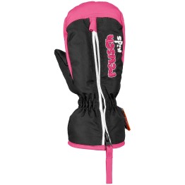 Moffole sci Reusch Ben Baby nero-rosa