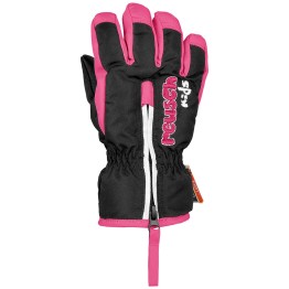 Guantes esquí Reusch Ben Baby negro-rosa