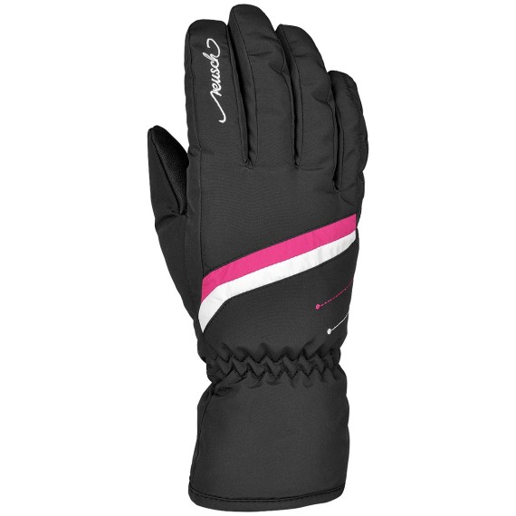 Ski gloves Reusch Marisa Woman black-pink