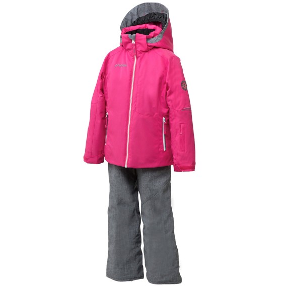 PHENIX Ski suit Phenix Sunnyvale Girl pink-grey