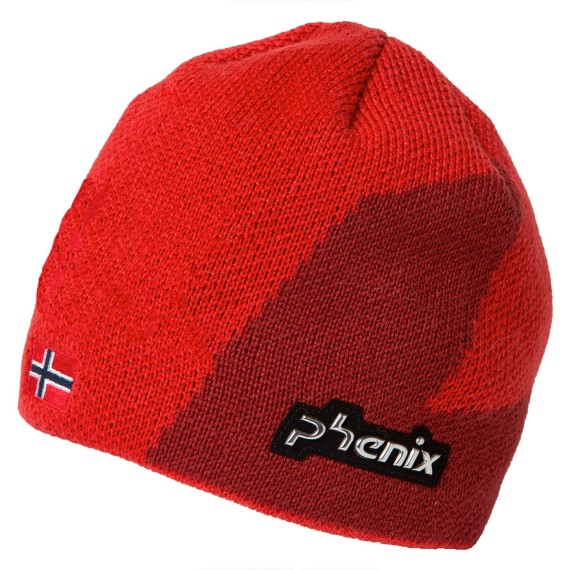 Beanie Phenix Norway Alpine Ski Team red