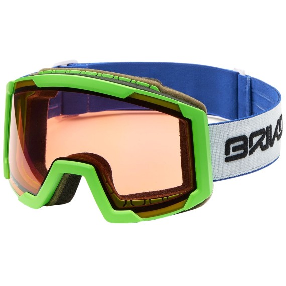 Masque ski Briko Lava P1 vert