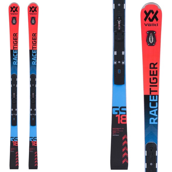 Ski Volkl Racetiger GS Pro + bindings Race Xcell 16