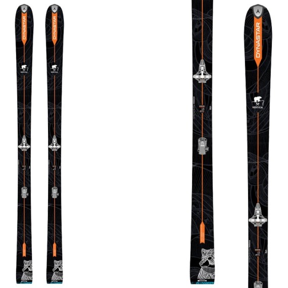 DYNASTAR Mountaineering ski Dynastar Vertical Bear + bindings Look St 10