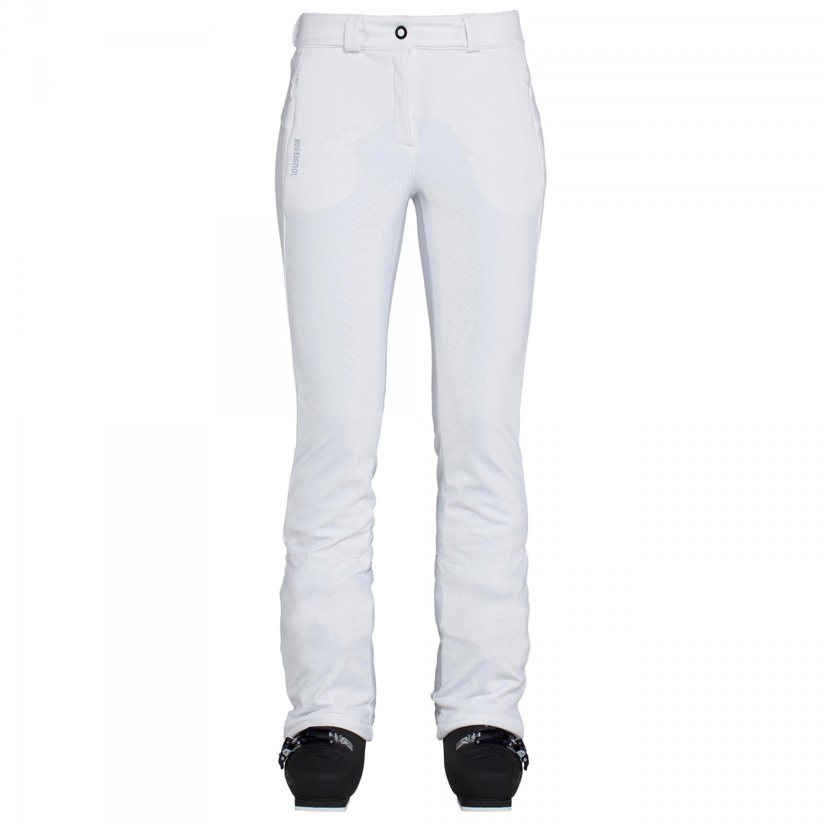 Ski pants Rossignol Softshell Woman white | EN