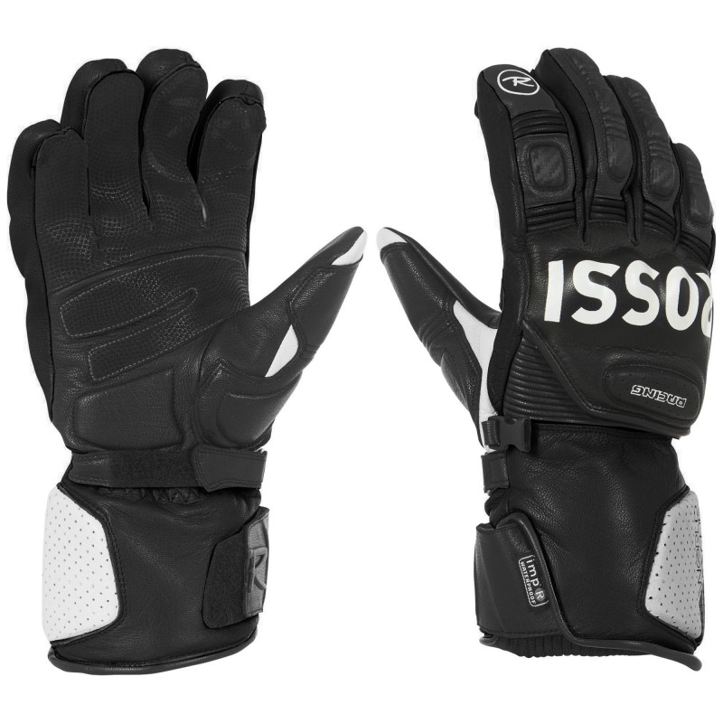 Ski gloves Rossignol WC Pro Leather Impr Man black