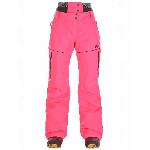 Pantalones esquí freeride Picture Exa Mujer rosa fluo