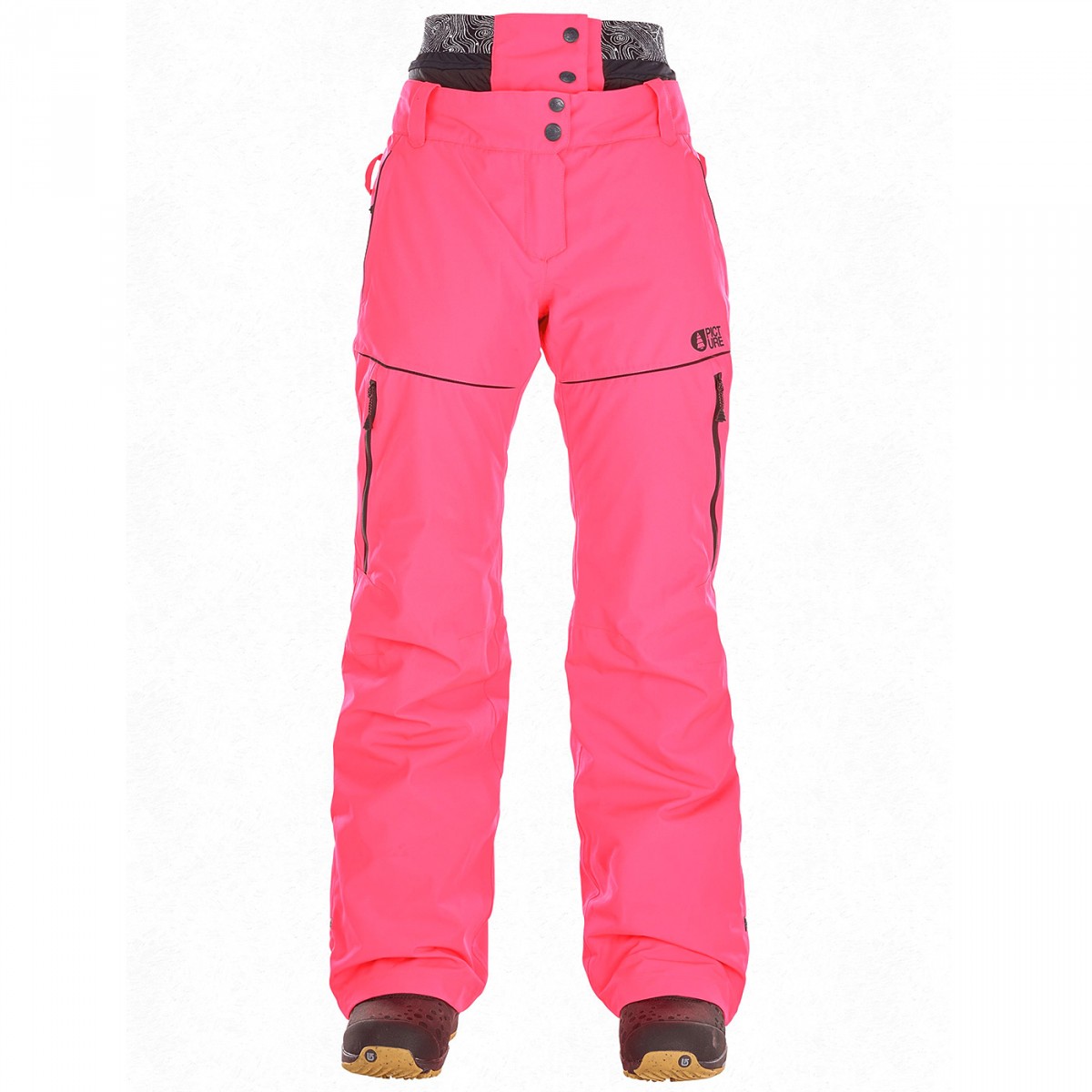 Freeride ski pants Picture Exa Woman fluro pink EN