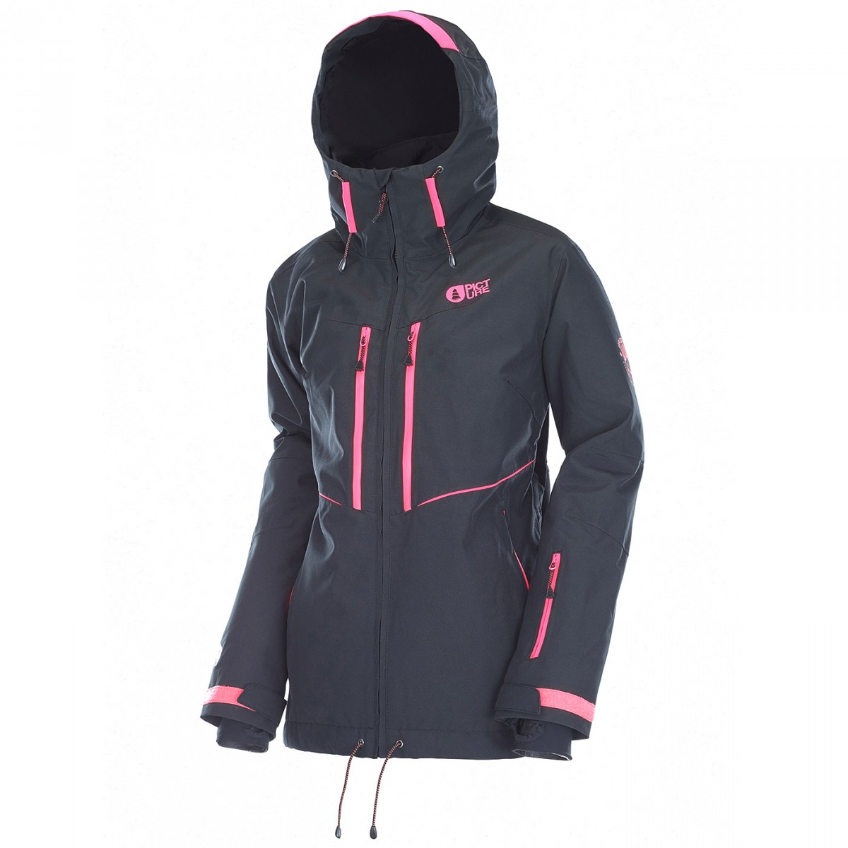 Freeride ski jacket Picture Exa Woman black EN