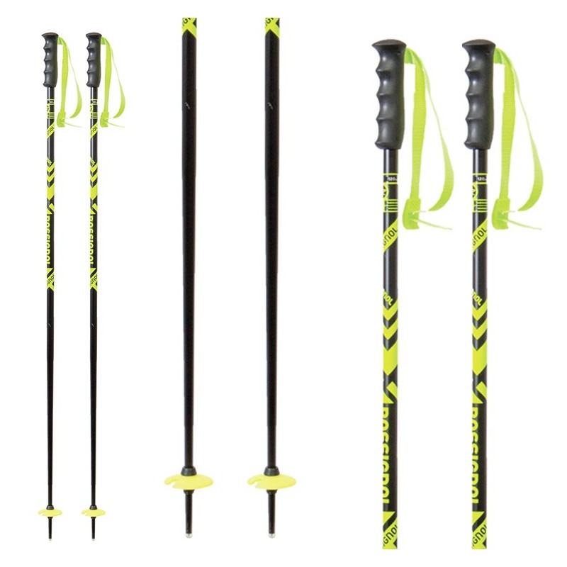 Ski poles Rossignol Stove yellow