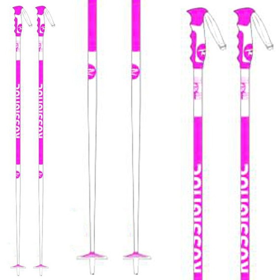 Ski poles Rossignol Stove fuchsia-white