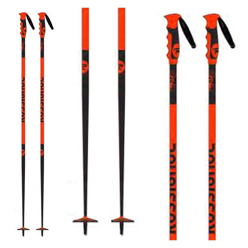 Bâtons ski Rossignol Stove rouge-noir