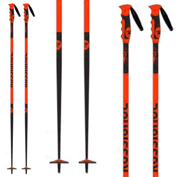 Bâtons ski Rossignol Stove rouge-noir