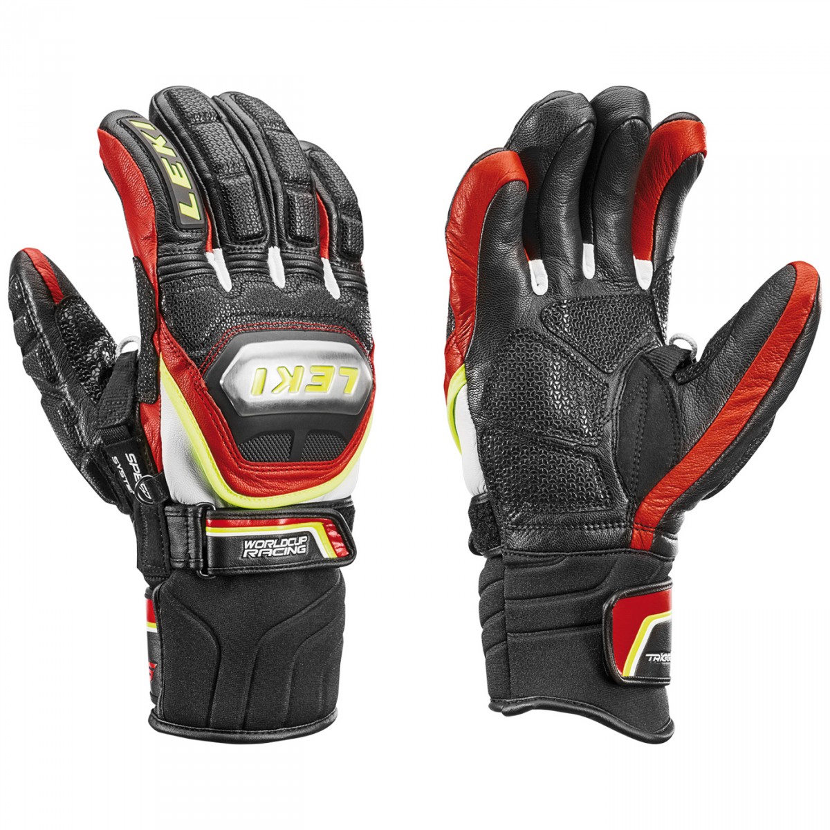 Ski gloves Leki Worldcup Race TI S Speed System Ski gloves EN