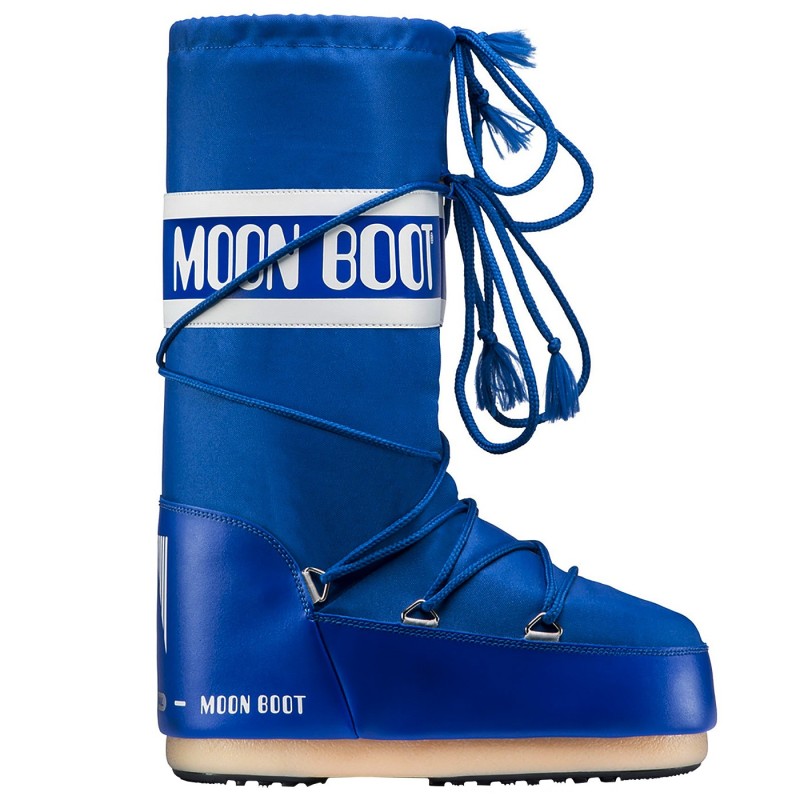 Doposci Moon Boot Nylon Junior blu elettrico MOON BOOT Doposci bambino