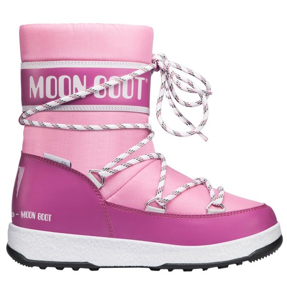 Doposci Moon Boot W.E. Sport Jr Wp Girl rosa MOON BOOT Doposci bambino