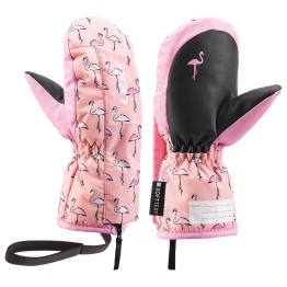 LEKI Mitones esquí Flamingo Zap Baby rosa