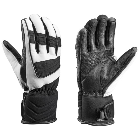 LEKI Ski gloves Leki Griffin S Woman black-white