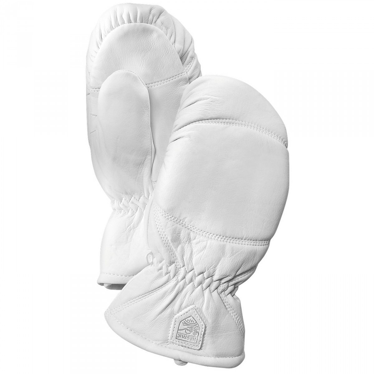 Ski mittens Hestra Leather Box Ski and snowboard gloves EN