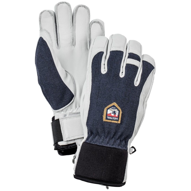 Ski gloves Hestra Army Leather Patrol blue