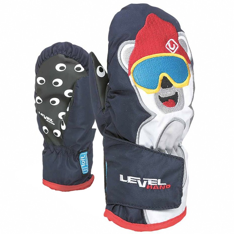 Ski mittens Level Animal Baby
