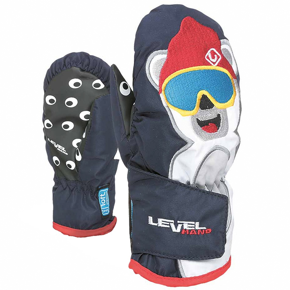 Ski mittens Level Animal Baby Junior ski gloves on Botteroski