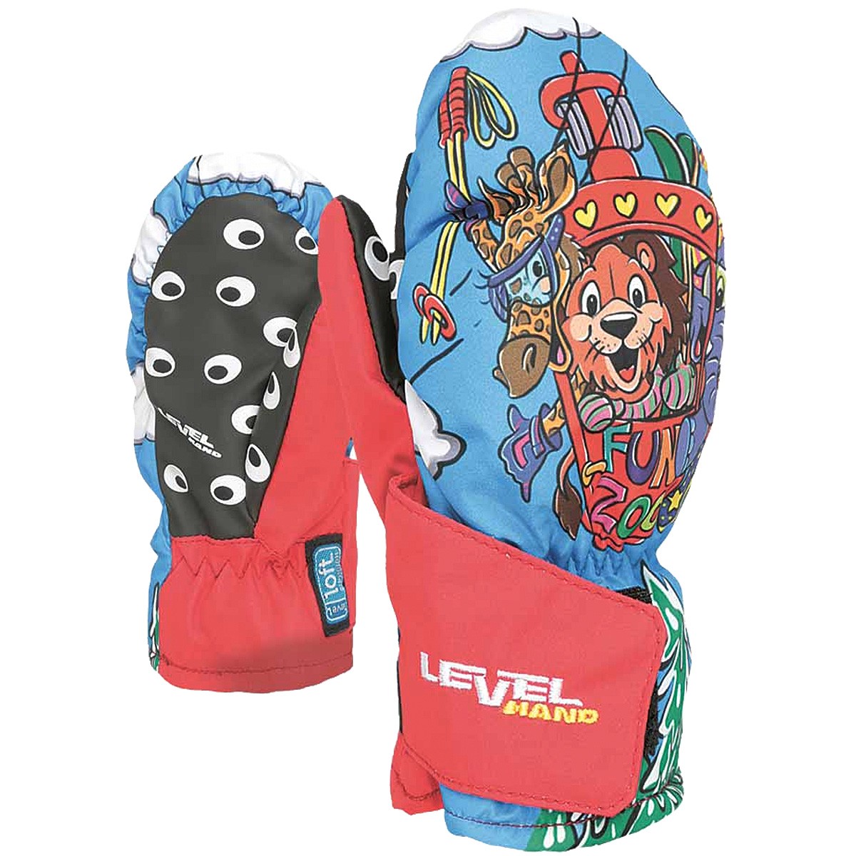Ski mittens Level Animal Baby Junior ski gloves on Botteroski EN