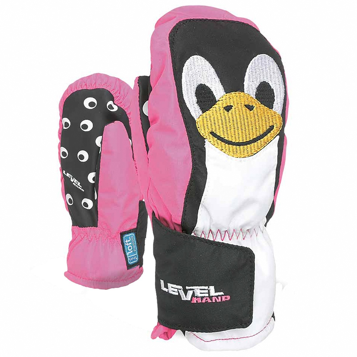 Ski mittens Level Animal Baby Junior ski gloves on Botteroski EN