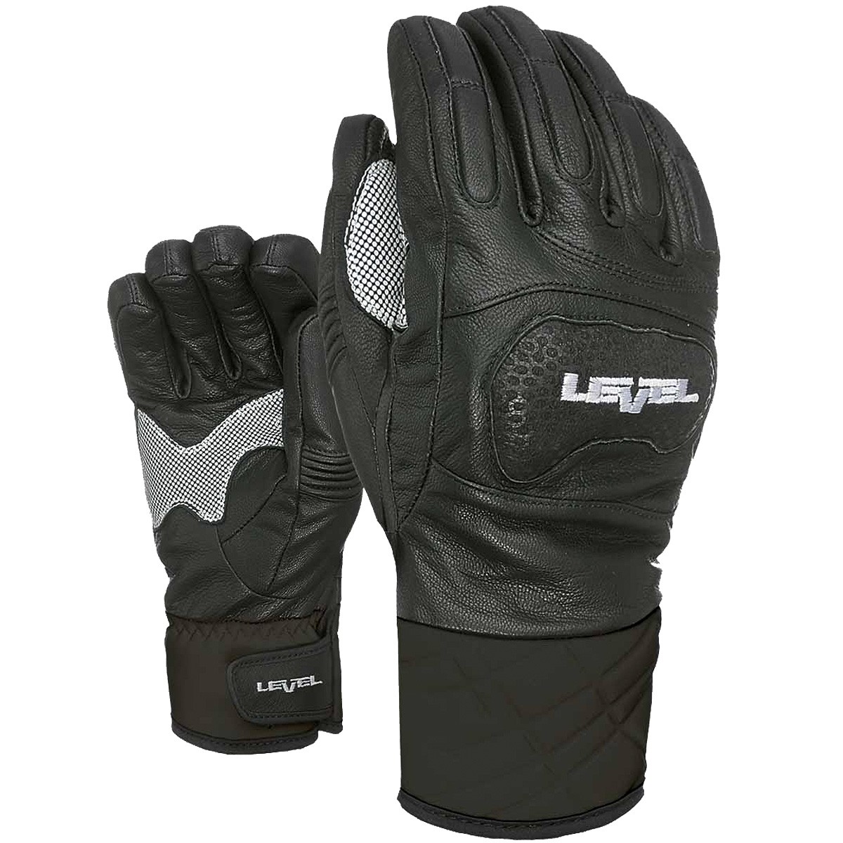 Gants LEVEL Fly Mitt Homme - Imperméables, Doublure Polaire Amovible, Taille M