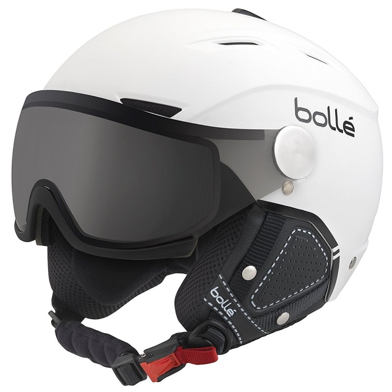 Casco esquí Bollé Backline Visor Premium blanco