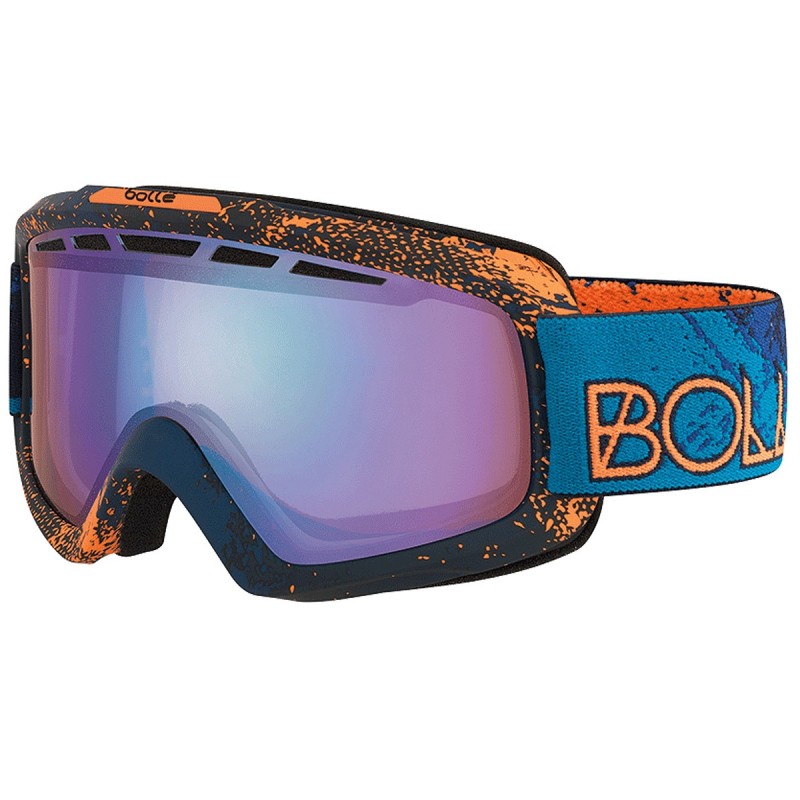 BOLLE' Máscara esquí Bollé Nova II azul-naranja